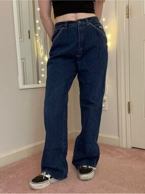Vintage 1970s High Waisted Jeans